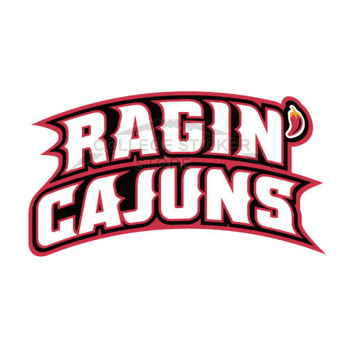 Design Louisiana Ragin Cajuns Iron-on Transfers (Wall Stickers)NO.4843